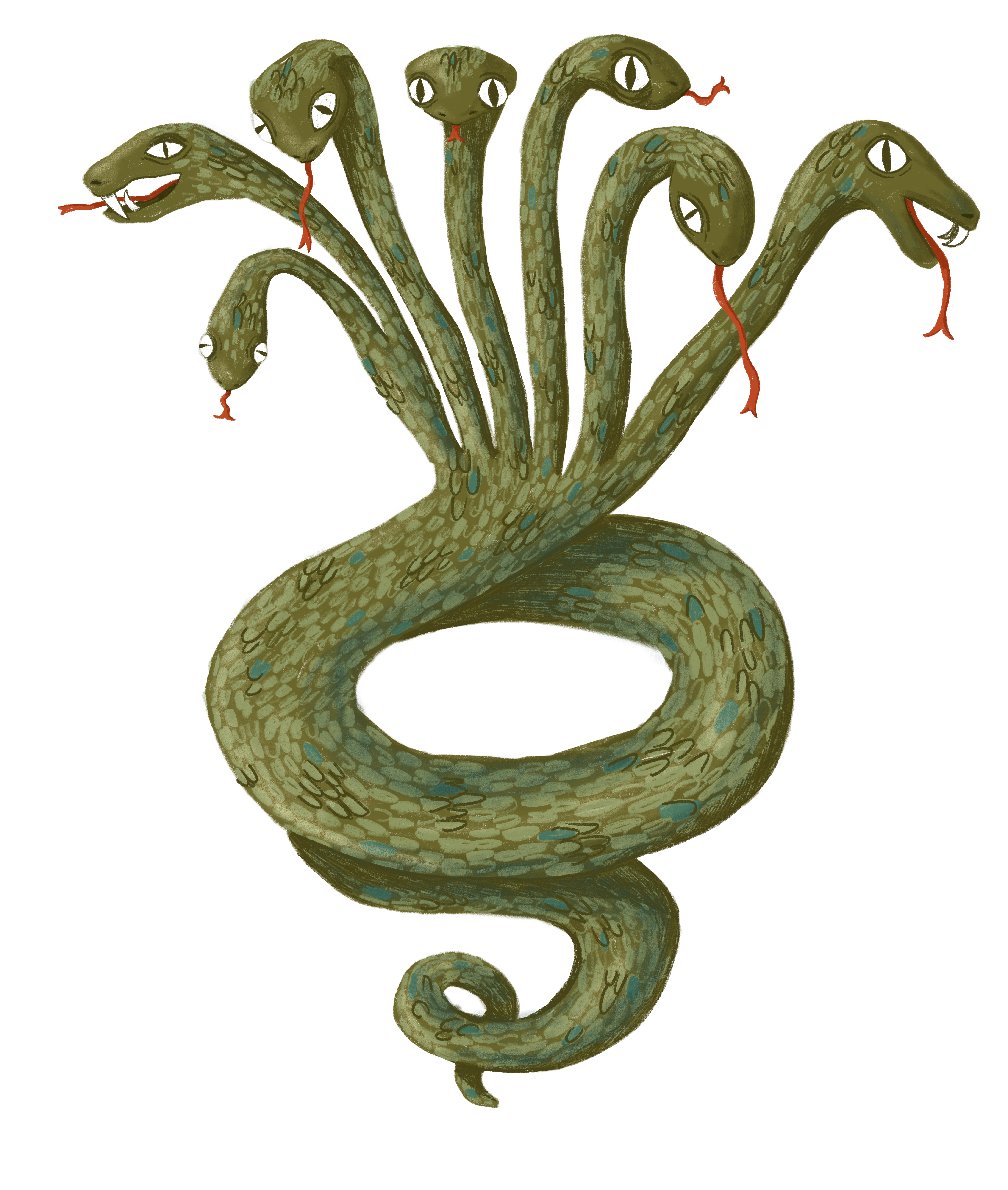 Las sierpes (il. Victoria Inglés)