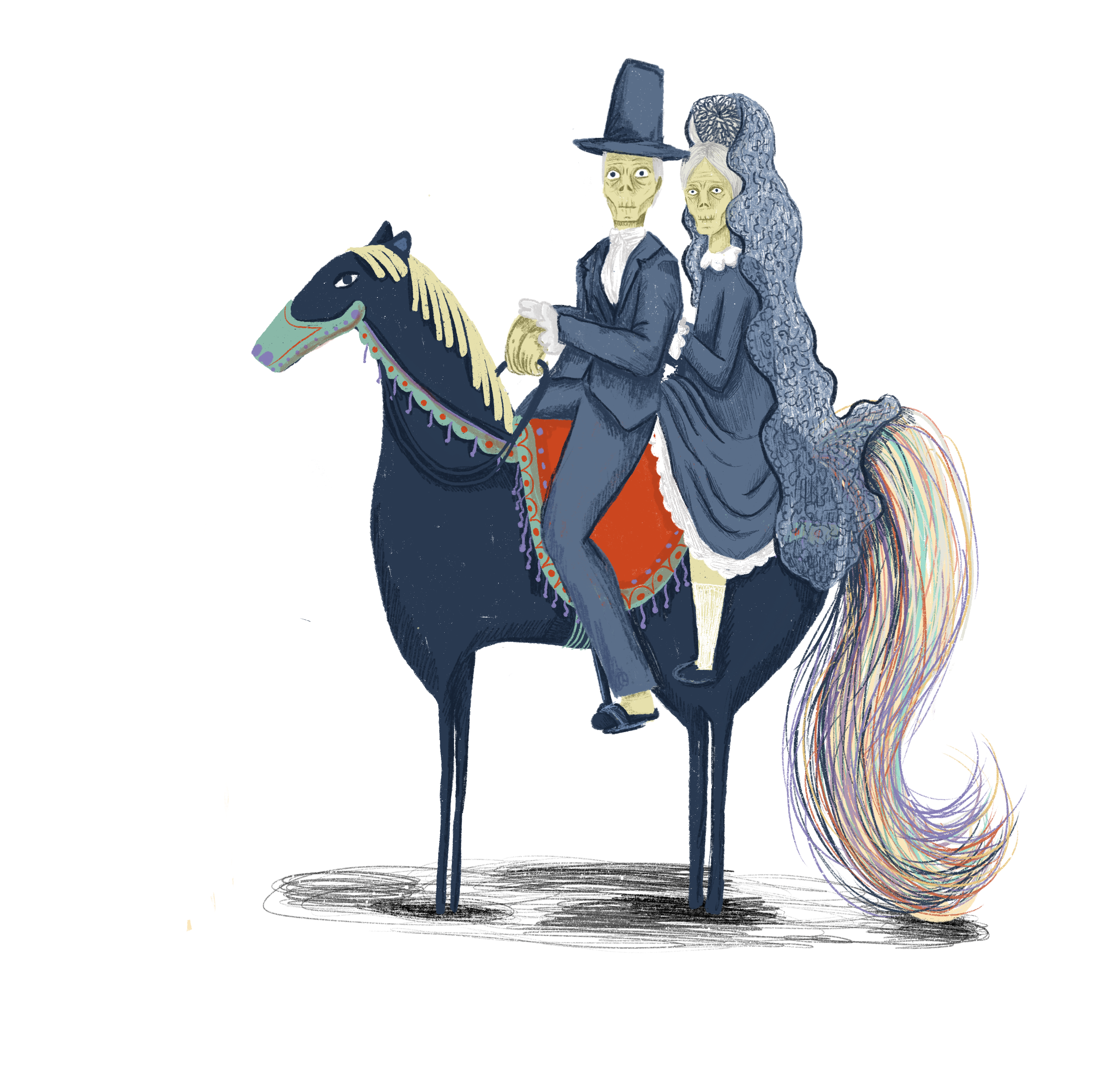 Cortejo Genti di muerti (il. Victoria Inglés)